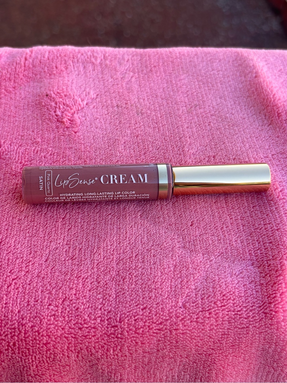 SeneGence LipSense Cream Pink Quartz Satin Long Lasting Lip Color New